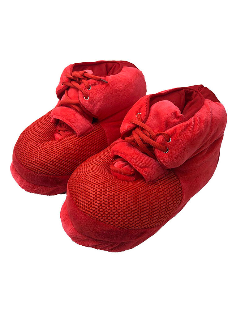 Ender's Hausschuhe im "Yeezy 2" Red October Look